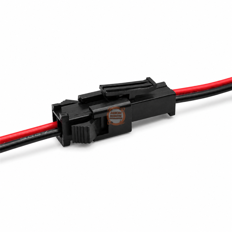 JST Konnektör 2 Pin SM Kablolu Erkek Dişi Takım 10 cm Elektronik Bağlantı Kablosu