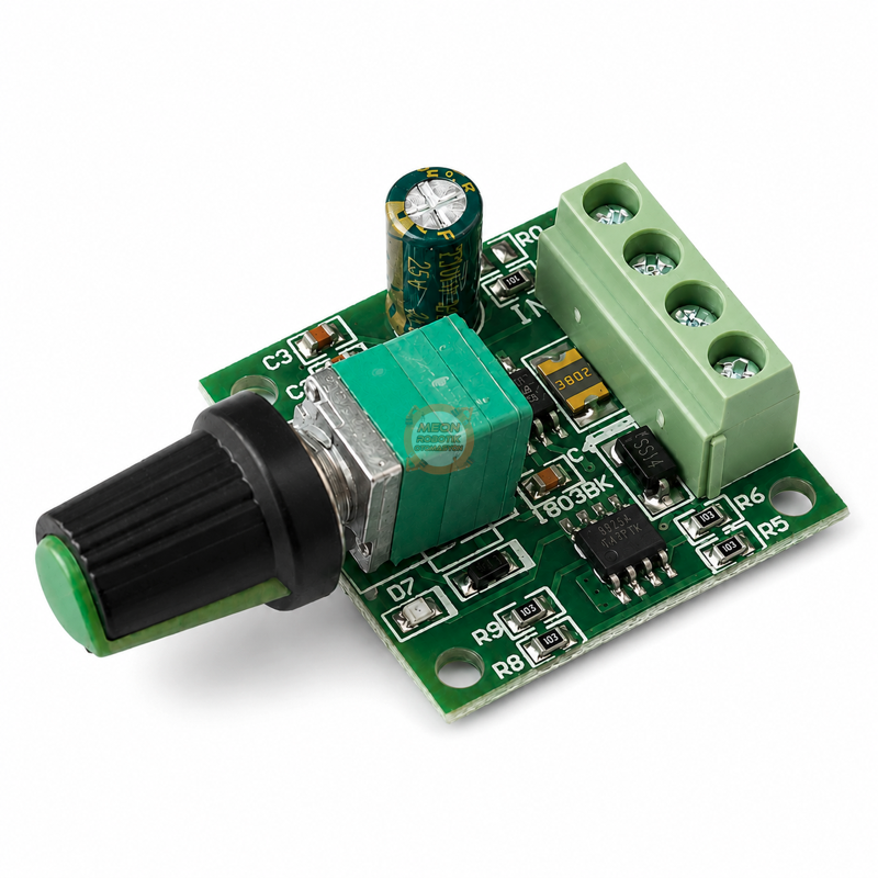 PWM Sürücü Modülü 1.8V 3V 5V 6V 12V 2A DC Motor Hız Kontrol Devresi