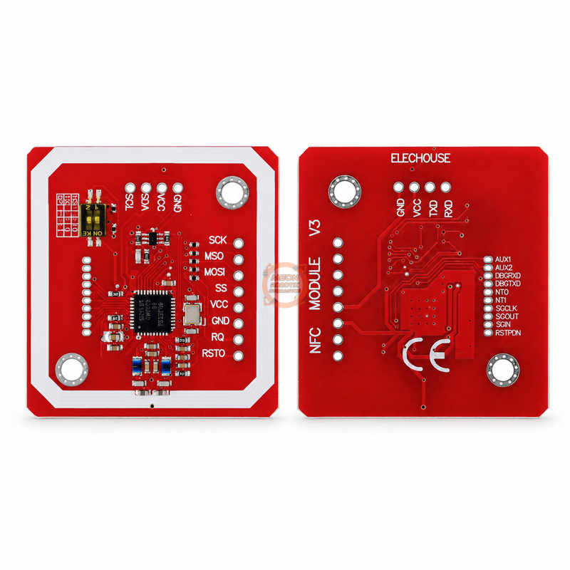 NFC Modül PN532 13.56MHz RFID Okuyucu Yazıcı Kart ve Anahtarlık Seti