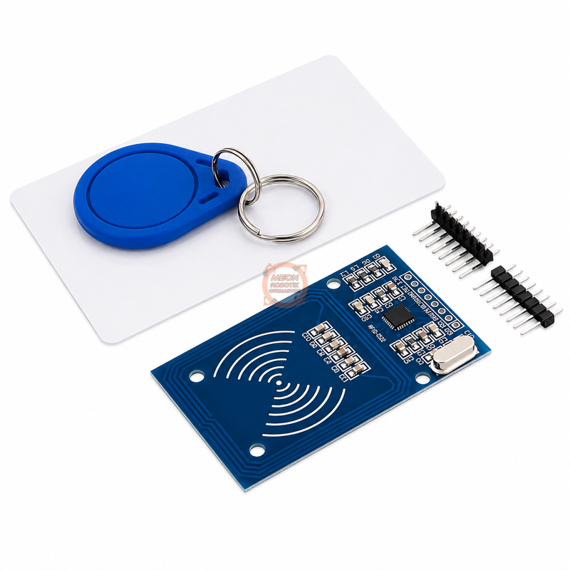 RFID Okuyucu 13.56 MHz RC522 Arduino Uyumlu NFC Kart ve Anahtarlık Seti