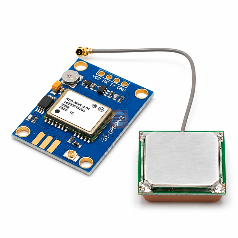 GPS Modülü 72 Kanal u-blox GY-GPSV3 NEO-M8N – Arduino ve Drone Uyumlu