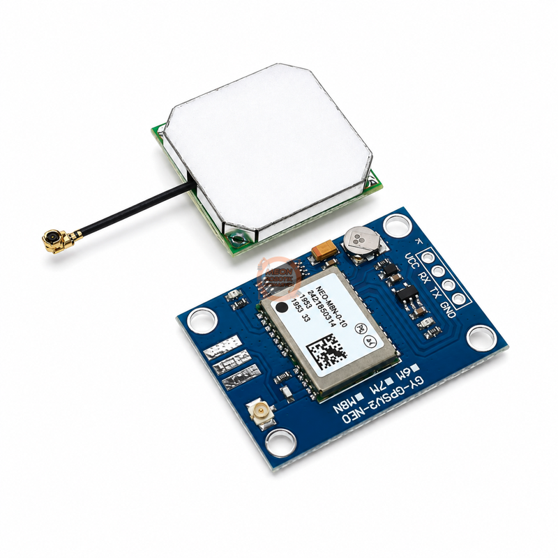 GPS Modülü 72 Kanal u-blox GY-GPSV3 NEO-M8N – Arduino ve Drone Uyumlu