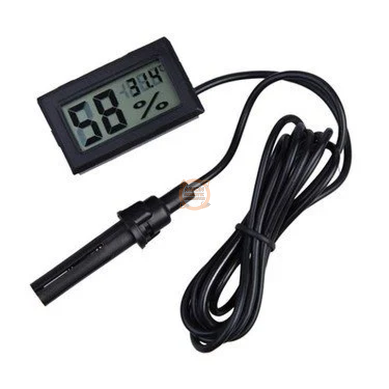 Dijital Ekran Sıcaklık Nem Ölçer - Termometre Higrometre kulaçka