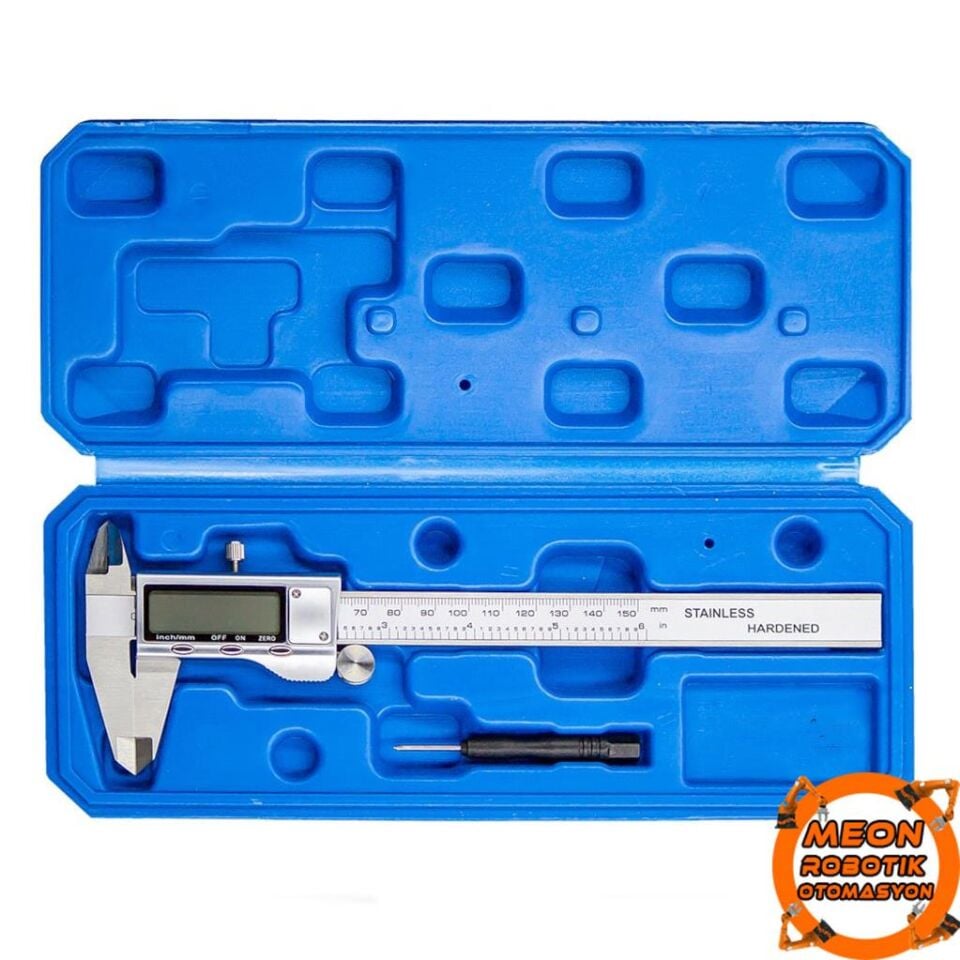 Dijital Paslanmaz Çelik 150mm Kumpas