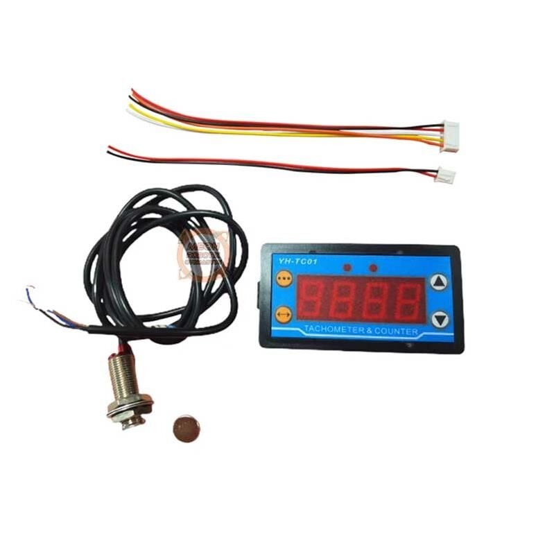 Dijital Takometre Devir Sayıcı Dc 8-24V Rpm Hız Ölçer