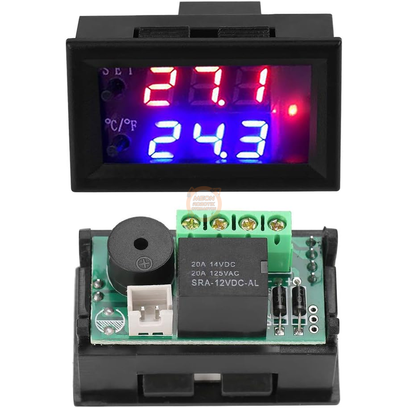 Dijital Termostat 12V W1209WK Röleli Sıcaklık Kontrol Kartı