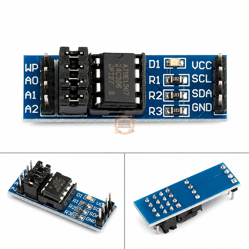 AT24C256 EEPROM I2C Modül 256Kbit 32KB Kalıcı Hafıza