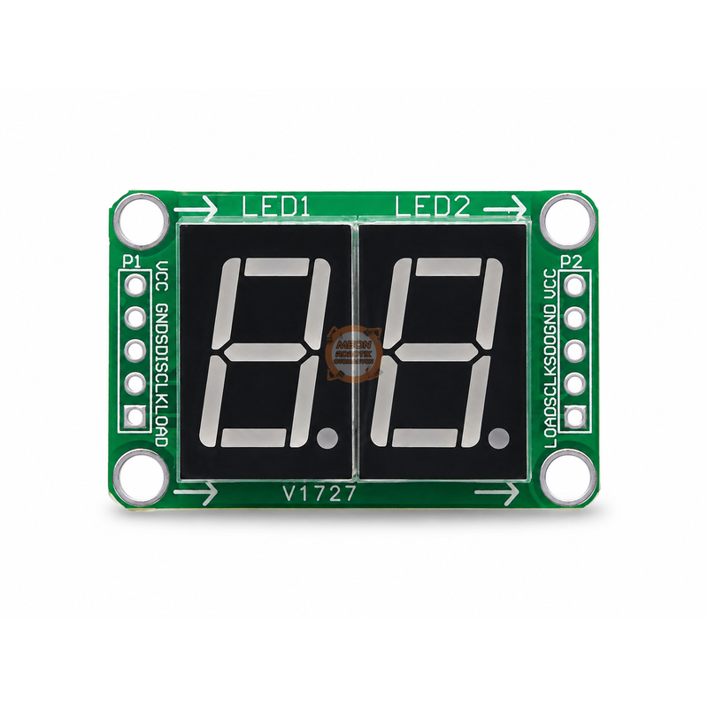 7 Segment Display Modül 2 Digit 74HC595 Kırmızı LED Gösterge