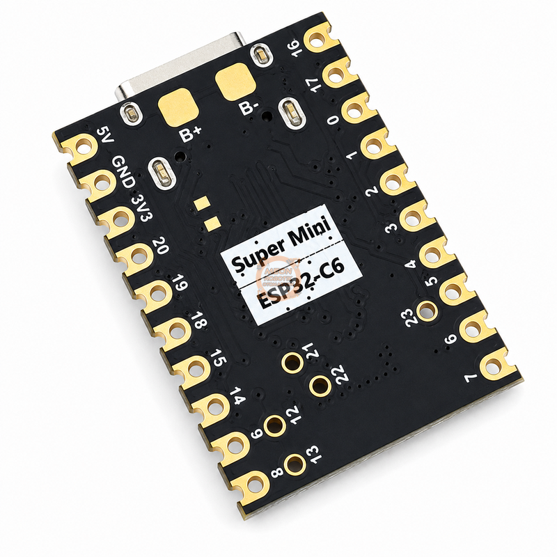 ESP32 C6 Super Mini WiFi 6 Bluetooth Zigbee Thread Geliştirme Kartı