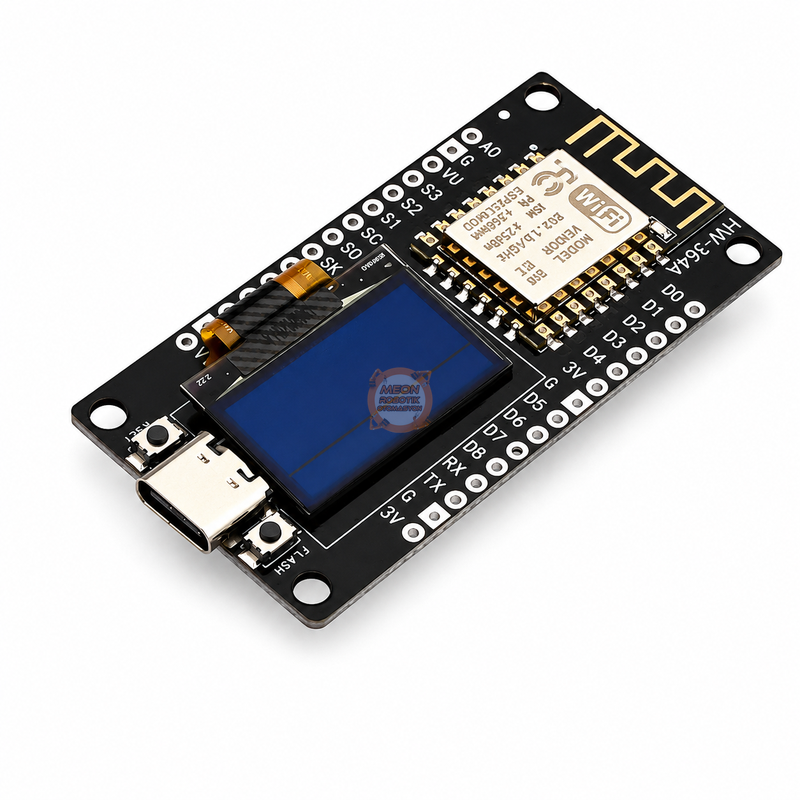 NodeMCU ESP8266 0.96 İnç OLED WiFi Geliştirme Modülü Type-C