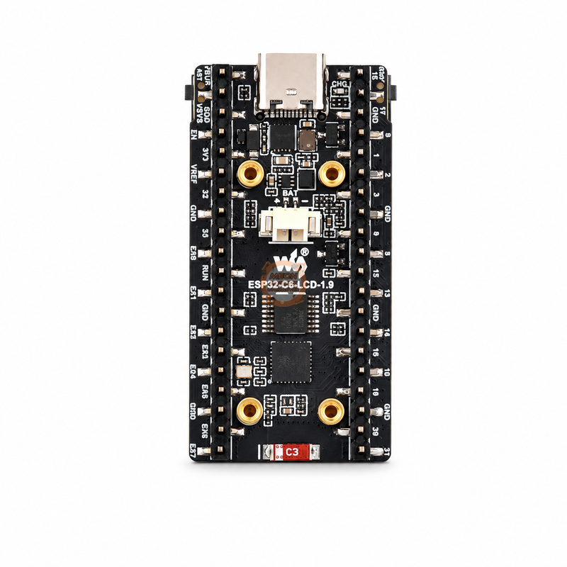 ESP32-C6 1.9'' LCD Ekranlı Geliştirme Board - WiFi 6 ve Bluetooth
