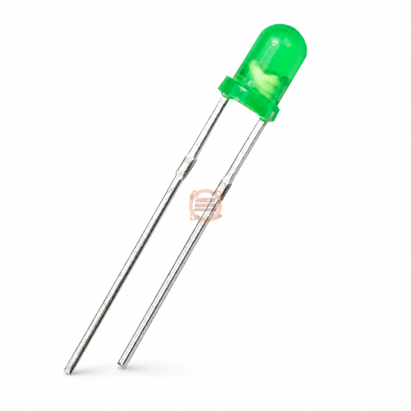 3mm Yeşil LED Diyot – 1000 Adet Paket