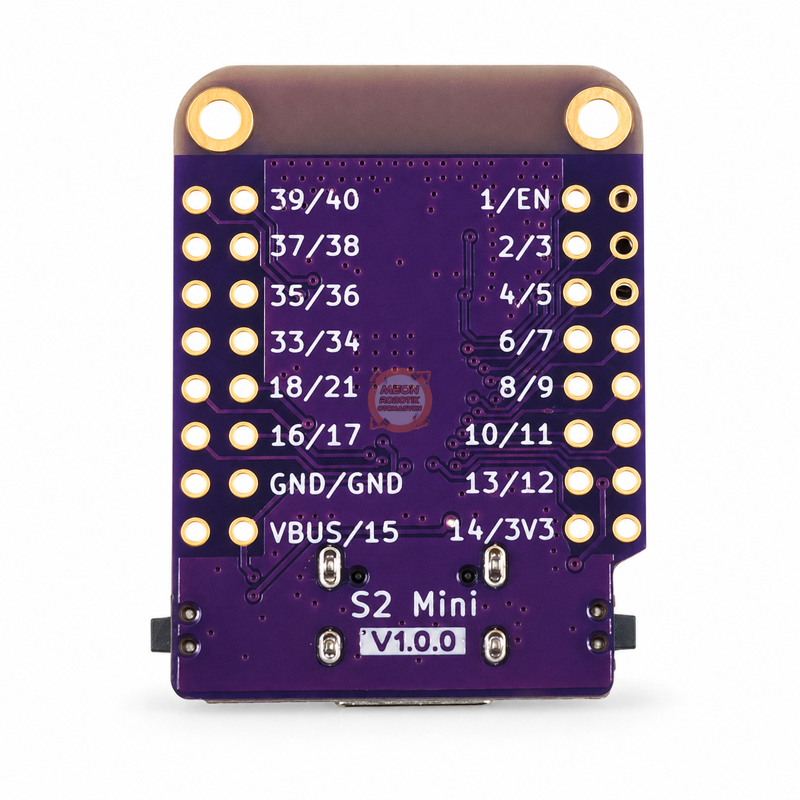 ESP32-S2 Mini 4MB Flash 2MB PSRAM Type-C Wi-Fi Geliştirme Kartı