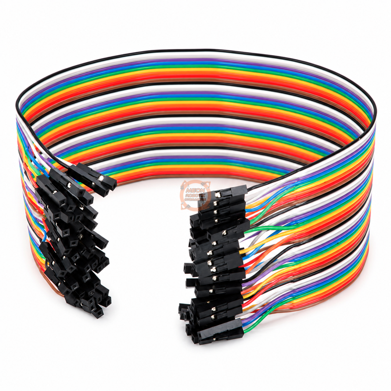 Jumper Kablo 40 Pin 20 cm Dişi-Dişi Breadboard Bağlantı Kablosu