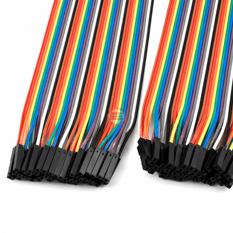 Jumper Kablo 40 Pin 20 cm Dişi-Dişi Breadboard Bağlantı Kablosu