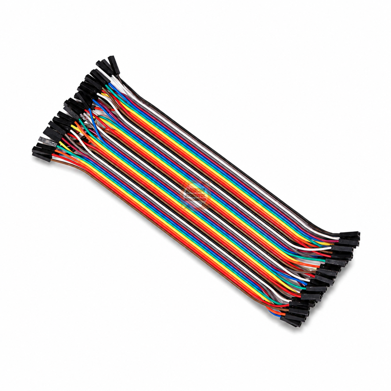 Jumper Kablo 40 Pin 20 cm Dişi-Dişi Breadboard Bağlantı Kablosu