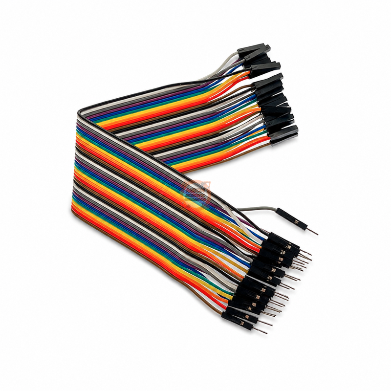 Jumper Kablo 40 Pin 20 cm Dişi Erkek Breadboard Bağlantı Kablosu