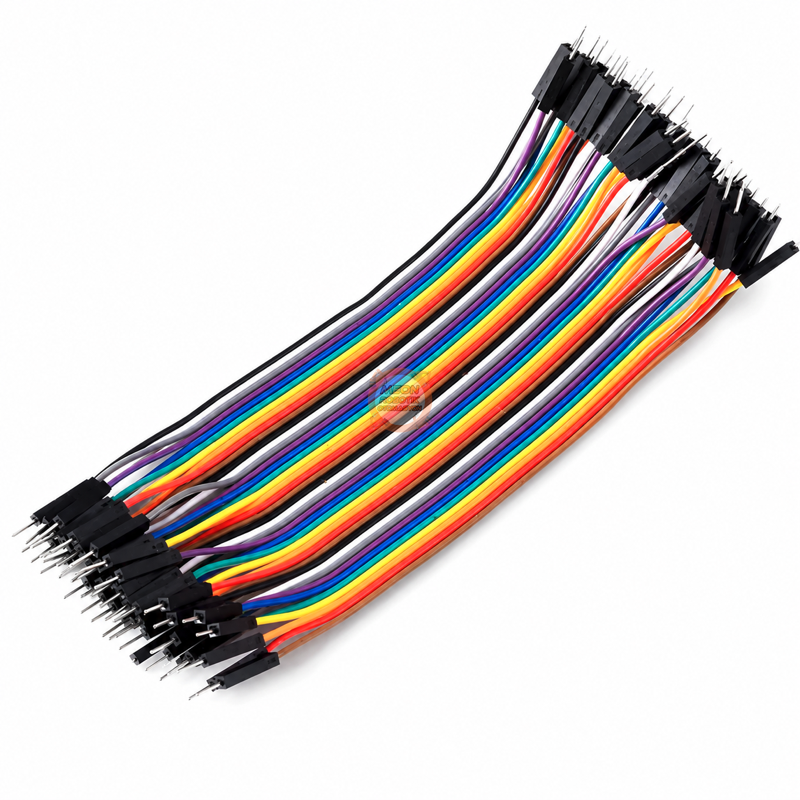 Jumper Kablo 40 Pin 20 cm Erkek-Erkek Breadboard Bağlantı Kablosu
