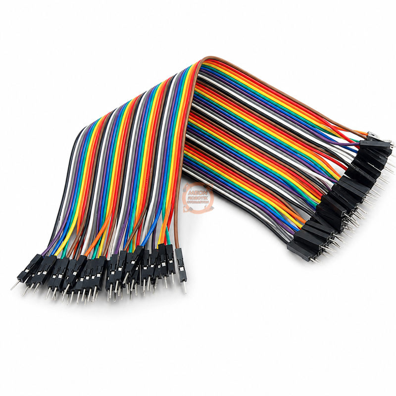 Jumper Kablo 40 Pin 20 cm Erkek-Erkek Breadboard Bağlantı Kablosu