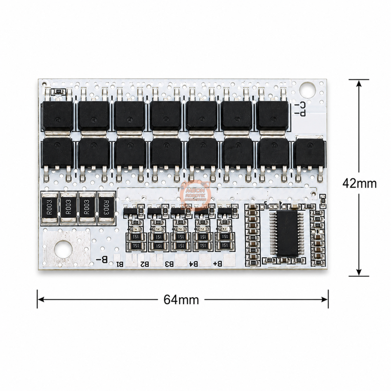 5S 100A BMS 16V LiFePO4 Pil Şarj Koruma Devresi