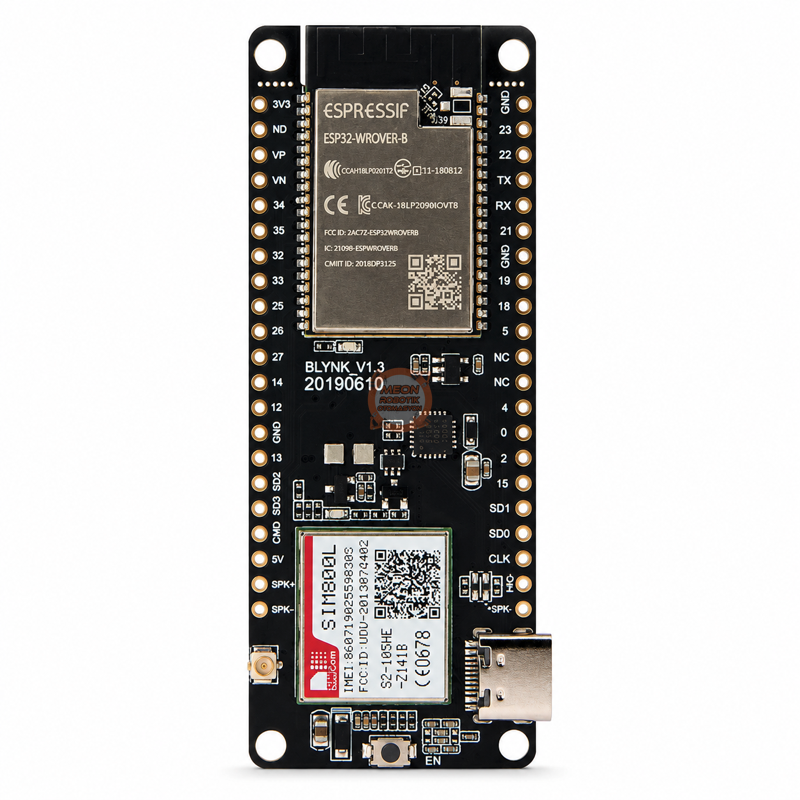 ESP32 Sim Card SIM800L T-Call V1.4 2G GSM/GPRS Geliştirme Kartı – (IMEI Kayıtlı)