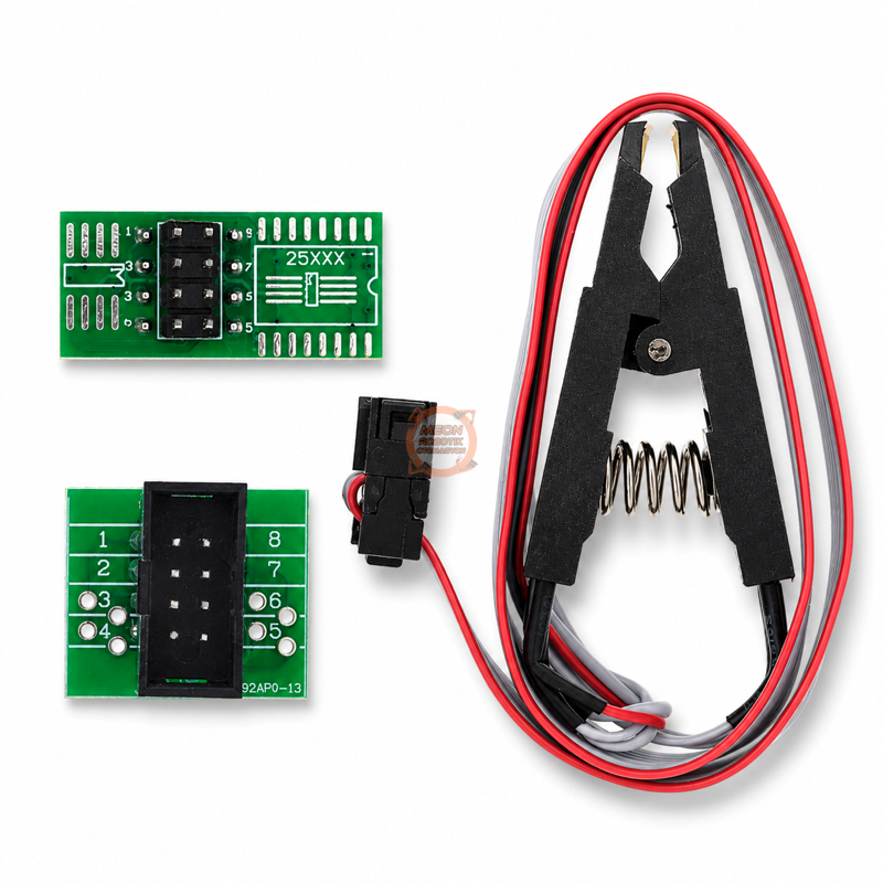 SOIC8 SOP8 Test Klipsi EEPROM 93CXX/25CXX/24CXX – CH341A Uyumlu