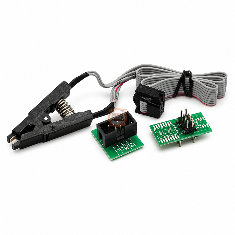 SOIC8 SOP8 Test Klipsi EEPROM 93CXX/25CXX/24CXX – CH341A Uyumlu