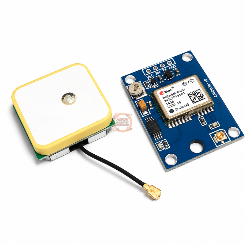 GPS Modülü 50 Kanal u-blox NEO-6M – Arduino ve Drone Uyumlu