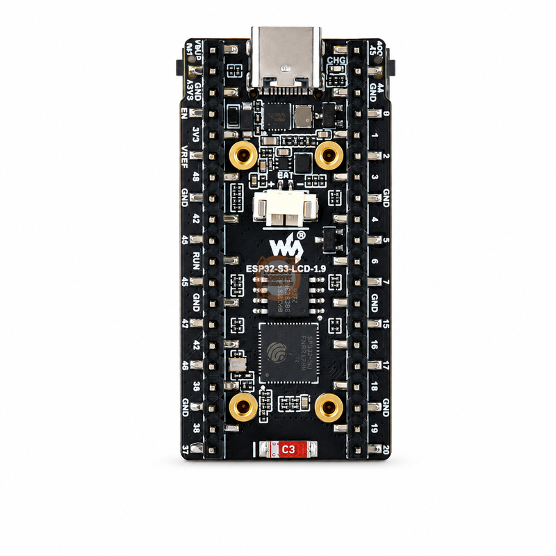 ESP32-S3 1.9'' LCD 170x320 Waveshare Wi-Fi Bluetooth Geliştirme Kartı