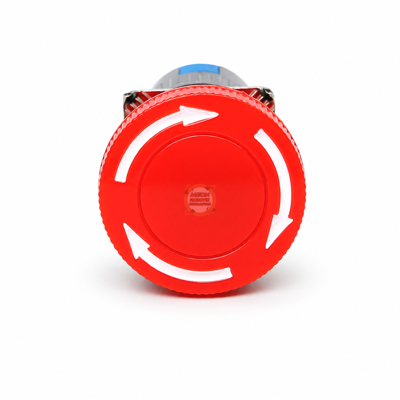 Acil Stop Butonu 16mm 1NO/1NC SY-11TS Bas-Çevir – 3 Pin