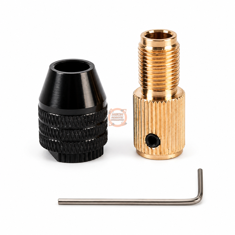 Mini Mandren Seti 0.3-3.2mm 5mm Motor Mili Uyumlu – Mikro Delme - Drill Chuck