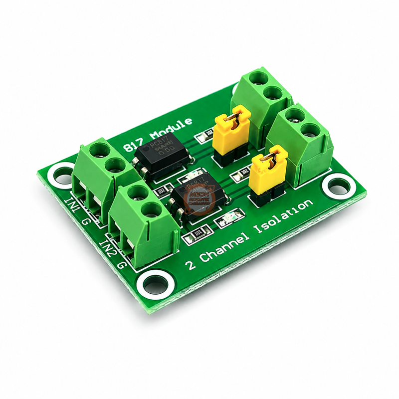 Optokuplör Modülü 2 Kanal PC817 3.6-30V – Sinyal İzolasyonu