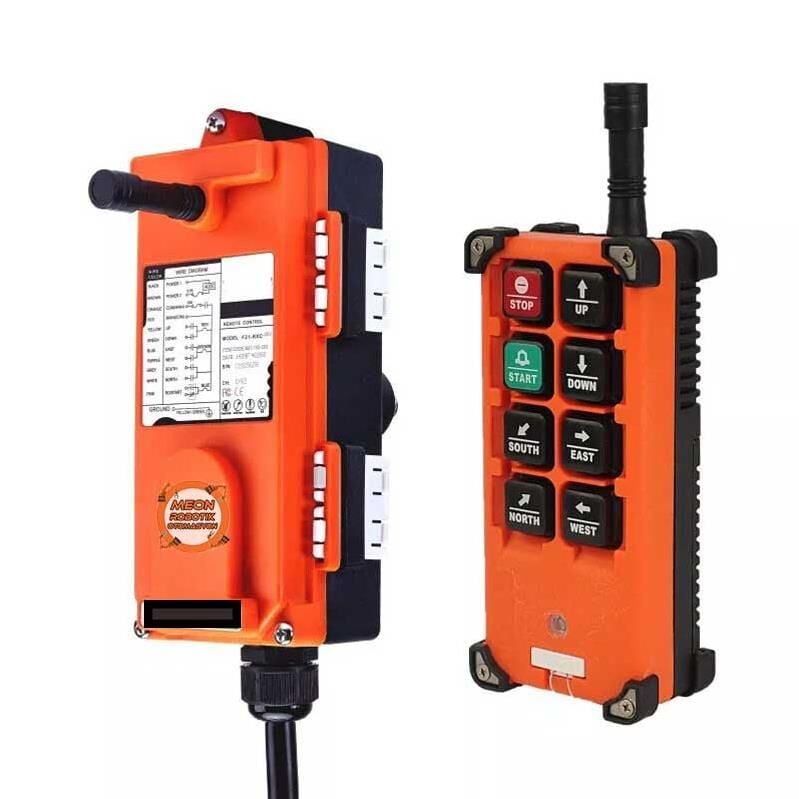 F21-E1B AC/DC 12V-440V Endüstriyel Vinç Kablosuz Radyo Uzaktan Kumanda Seti