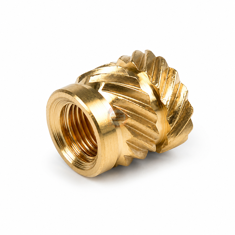 M2 3X3.5 İnsert Çakma Somun - 3D Baskı Pirinç Somun (OD:3,5 mm L:3 mm) 50 Adet