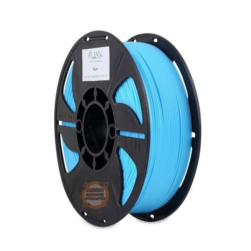 Filamix Açık Mavi Filament PLA + 1.75mm 1 KG Plus