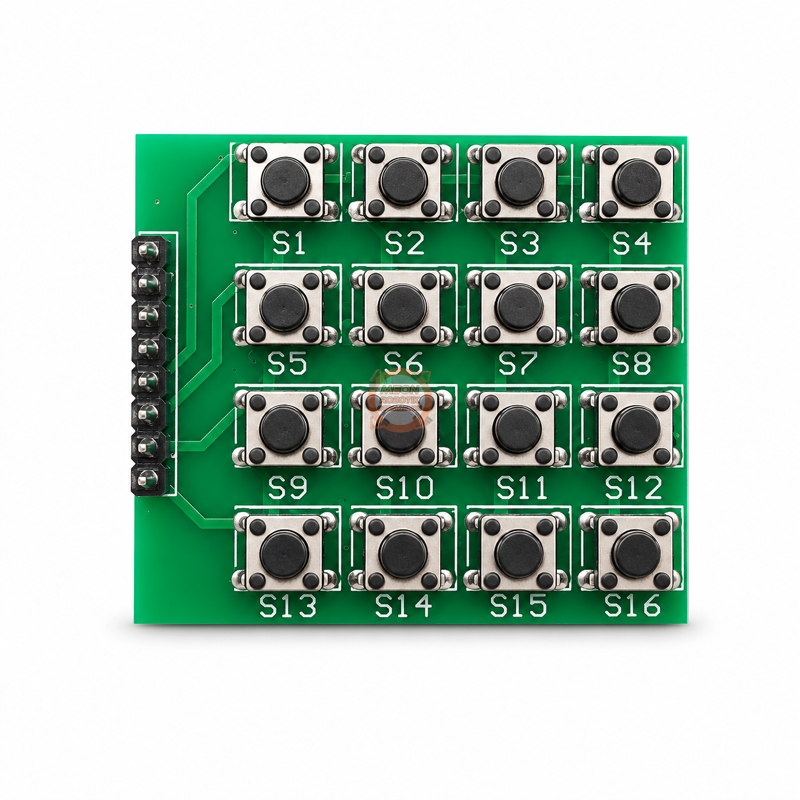 4x4 Keypad 16 Butonlu Matrix Tuş Takımı Modülü