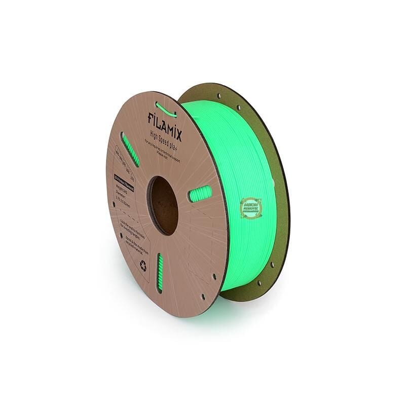 Filamix Açık Yeşil Pla+ Yüksek Hız Filamenti 1.75mm 1 KG-Hyper Rapid Pla+