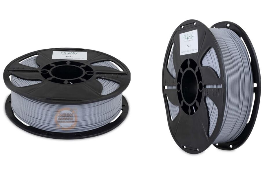 Filamix Gri Filament PLA Plus 1.75mm 1 KG