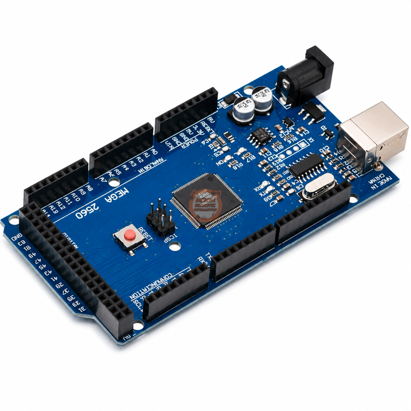 Arduino Mega 2560 R3 Uyumlu Klon Kart CH340 + USB Kablo
