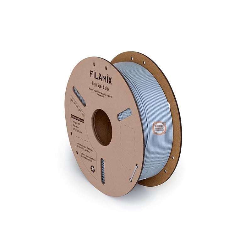 Filamix Gri Pla+ Yüksek Hız Filamenti 1.75mm 1 KG-Hyper Rapid Pla+