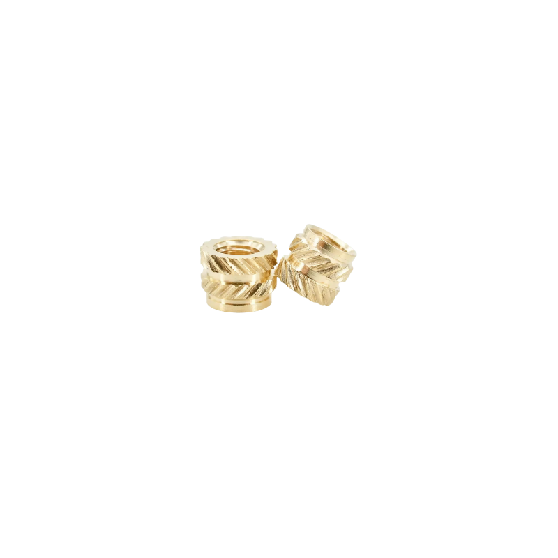 M4 8X6 MM  İnsert Çakma Somun - 3D Baskı Pirinç Somun (OD:6 mm L:8 mm) 50 Adet