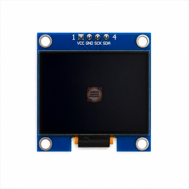 1.3 İnç OLED Ekran 128x64 I2C/IIC SSD1306 Sürücülü (MAVİ)