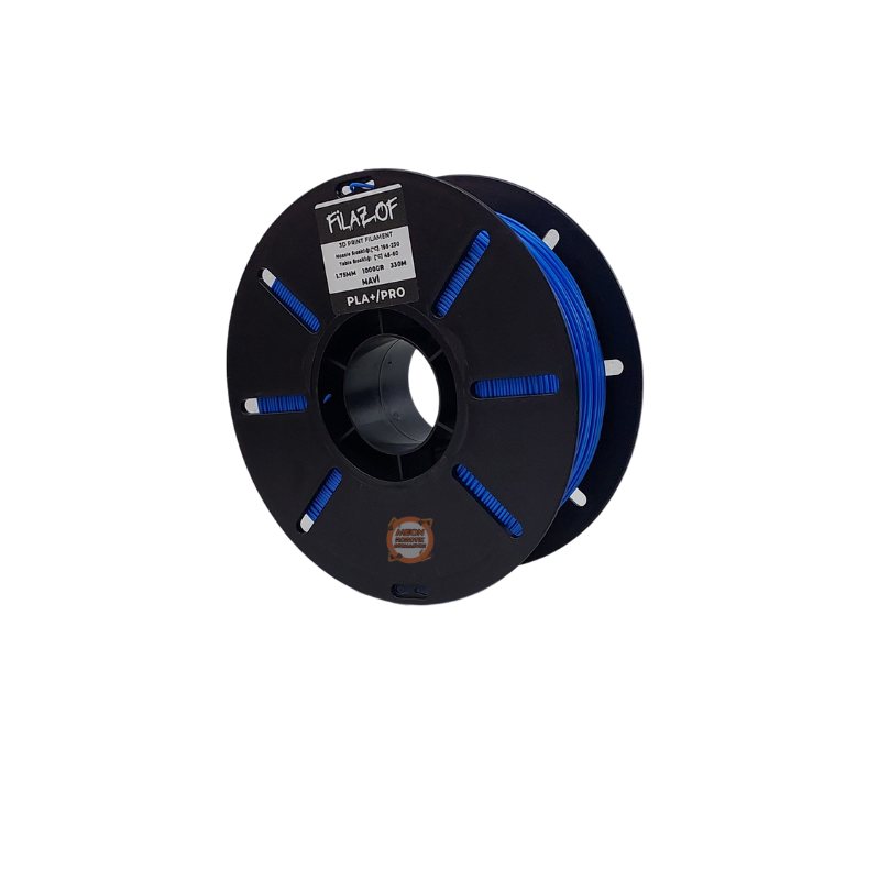 Filazof Mavi Filament PLA+ Pro 1.75mm 1 KG-Ultra Kalite
