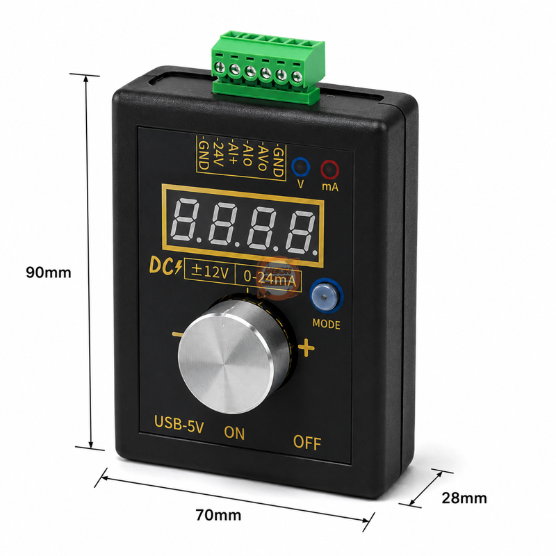 FNIRSI SG-002 4-20mA / 0-10V Akım Gerilimi Simülatörü ve Sinyal Jeneratörü