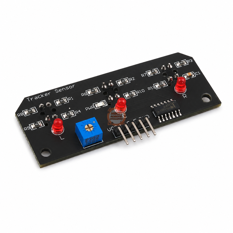 TCRT5000 3 Kanal Kızılötesi Çizgi Sensörü LM339 Ayarlanabilir