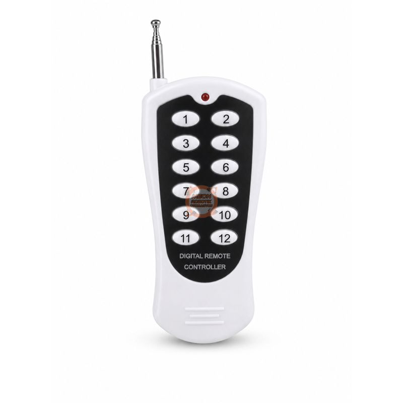 12 Kanal RF Kumanda 433 MHz Antenli Yedek Verici
