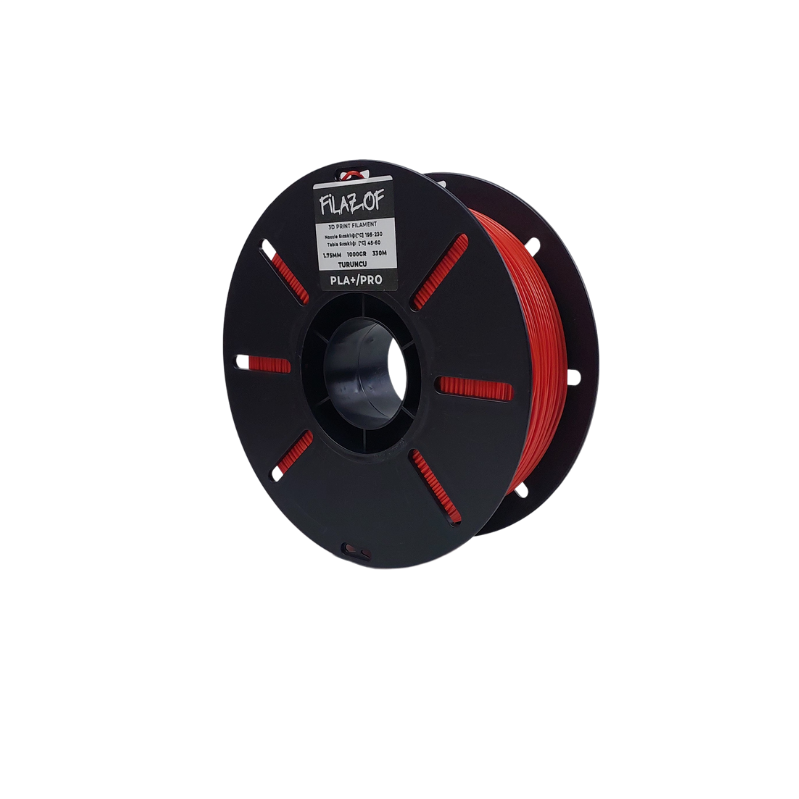 Filazof Turuncu Filament PLA+ Pro 1.75mm 1 KG-Ultra Kalite