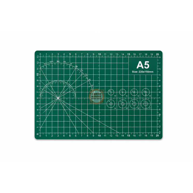 Kesim Matı A5 220x150 mm PVC Ölçülü Hobi ve Maket Çalışmaları