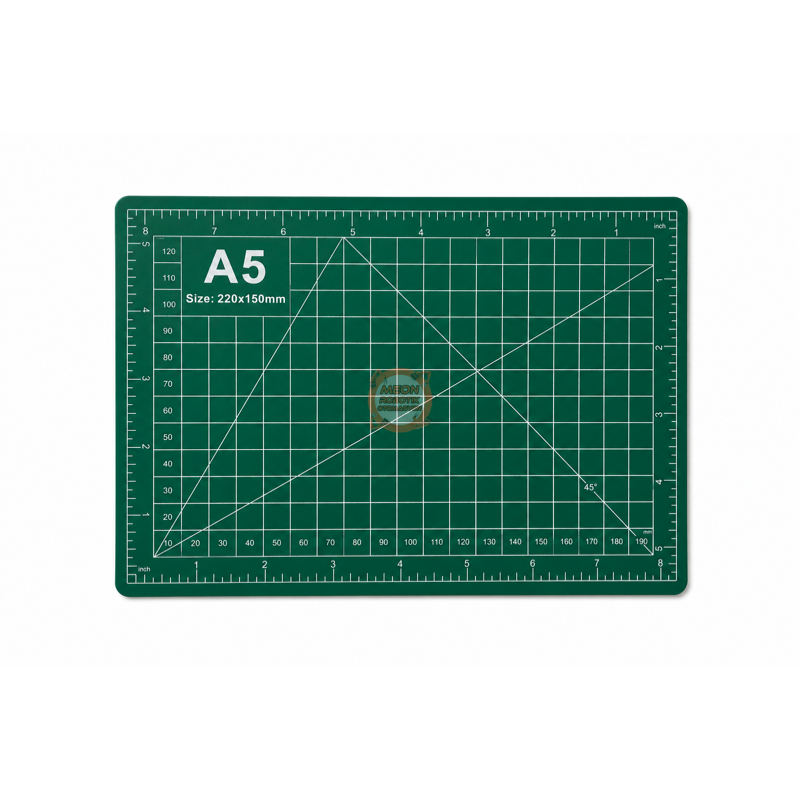 Kesim Matı A5 220x150 mm PVC Ölçülü Hobi ve Maket Çalışmaları