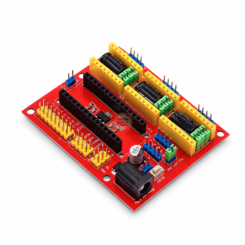 Arduino Nano CNC Shield V4 A4988 Uyumlu 3 Eksen CNC Kontrol Kartı